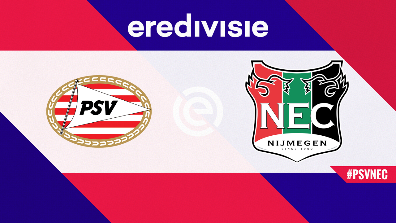 PSV Eindhoven vs NEC Nijmegen poster