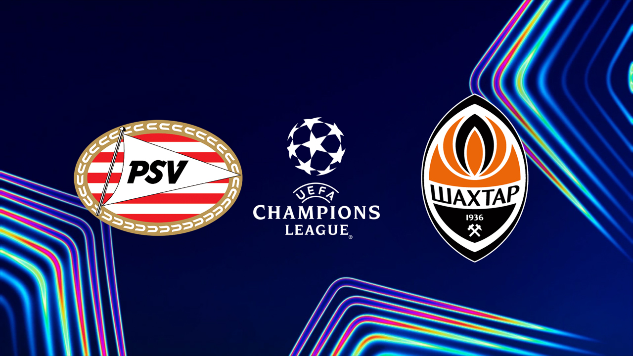PSV Eindhoven vs Shakhtar Donetsk poster