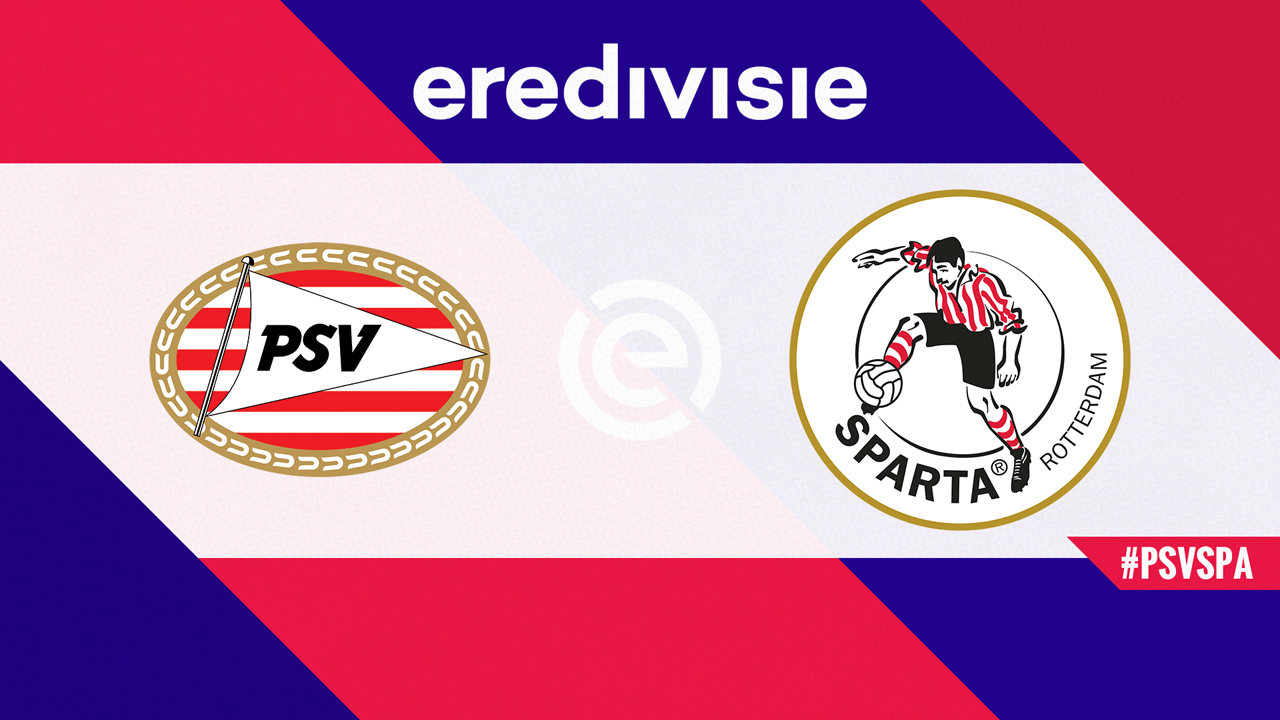PSV Eindhoven vs Sparta Rotterdam poster