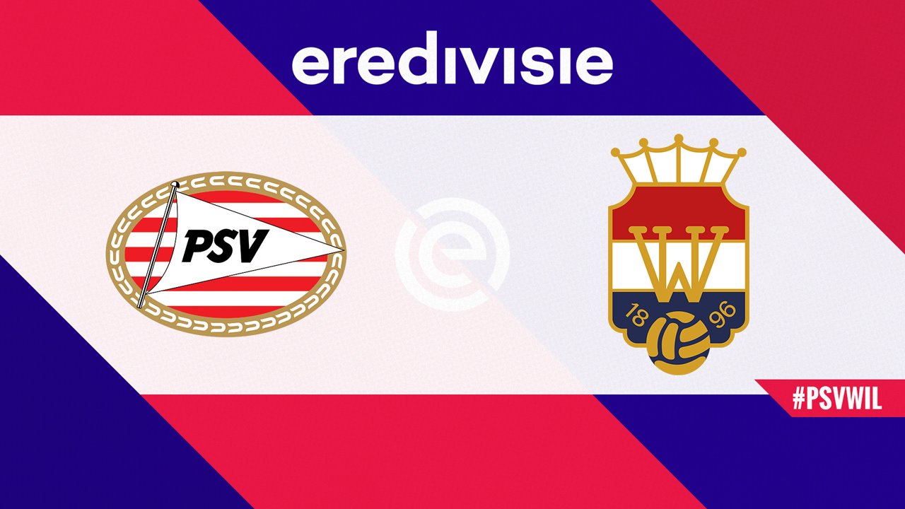 PSV Eindhoven vs Willem II poster