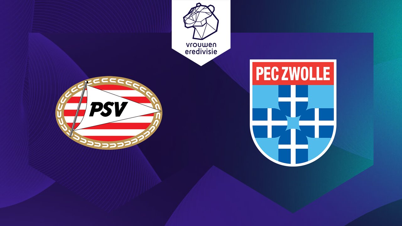 PSV Eindhoven Women vs PEC Zwolle Women poster