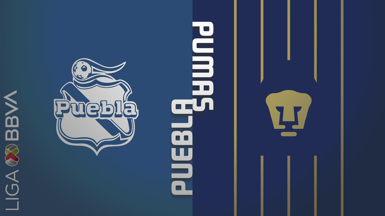 Puebla vs Pumas UNAM poster