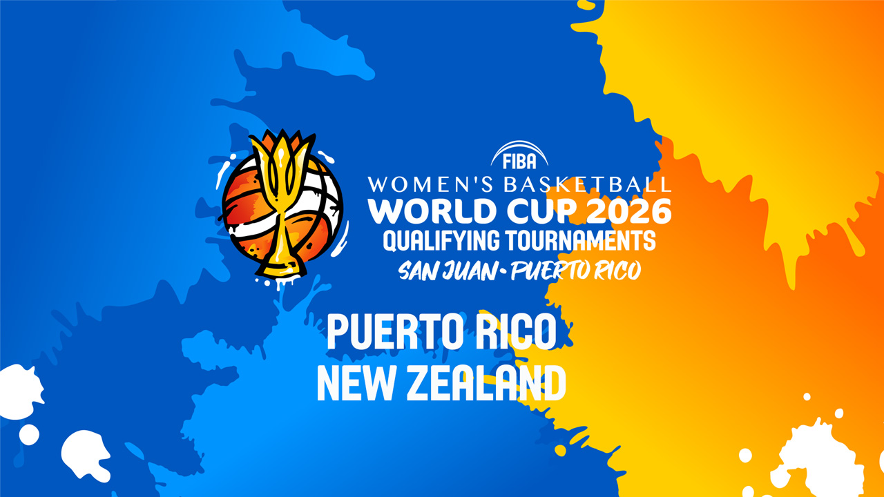 Puerto Rico Basketball Women vs New Zealand Basketball Women poster