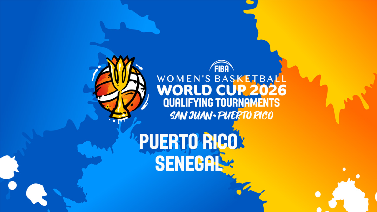 Puerto Rico Basketball Women vs Senegal Basketball Women poster