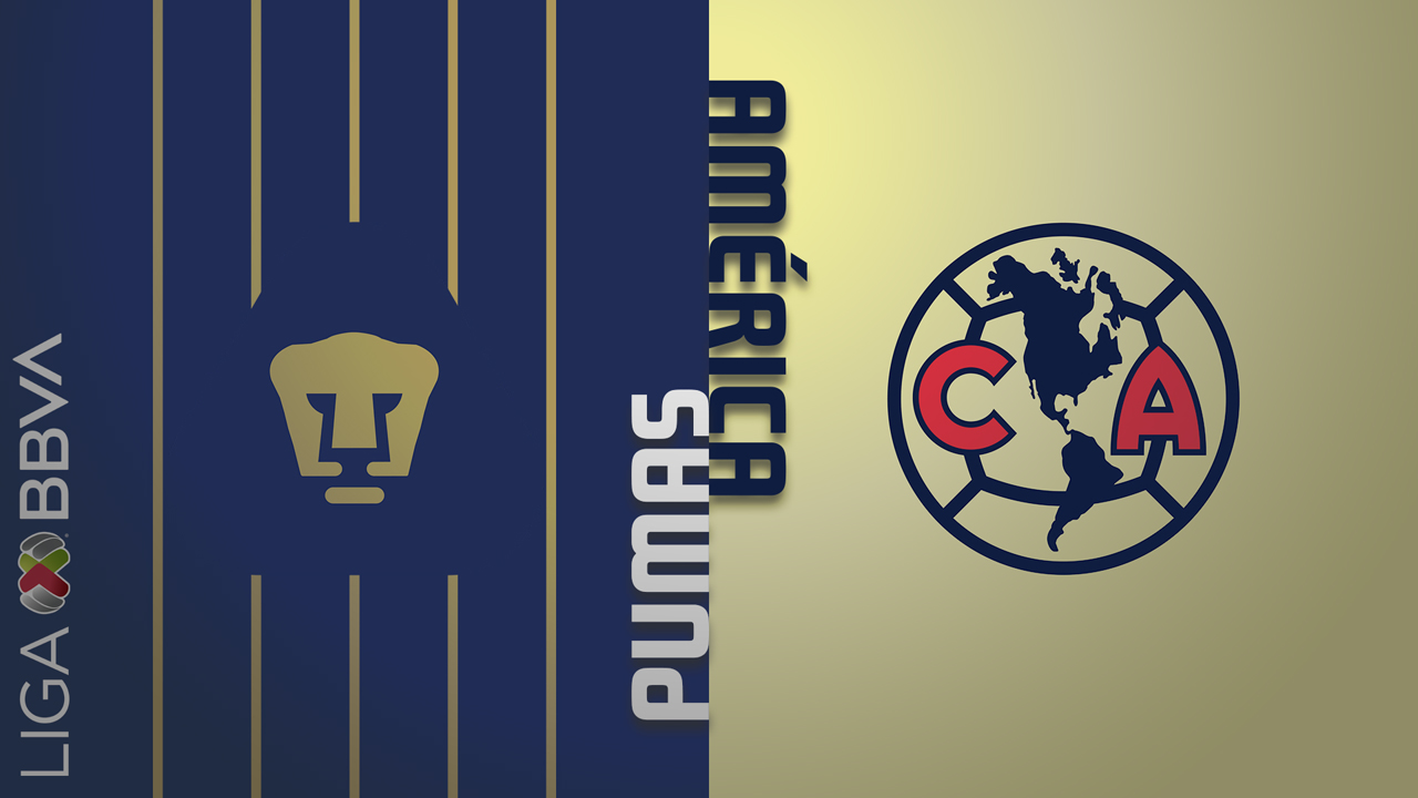 Pumas UNAM vs América poster