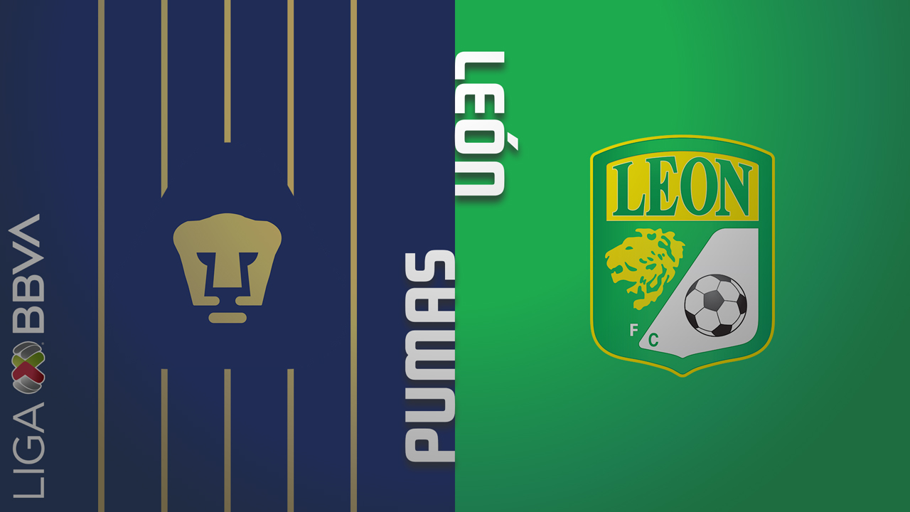 Pumas UNAM vs León poster