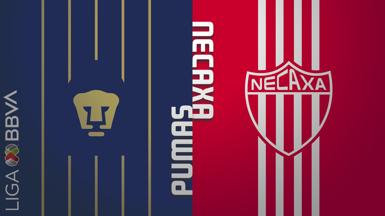 Pumas UNAM vs Necaxa poster