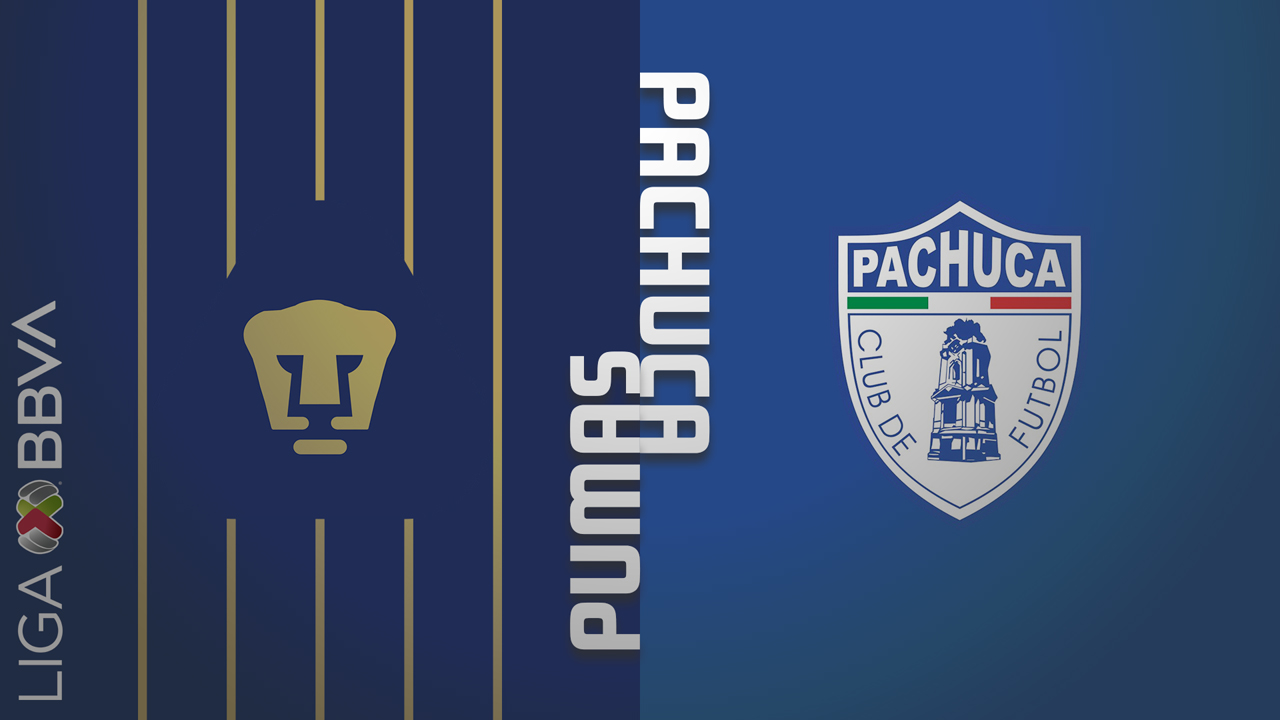Pumas UNAM vs Pachuca poster
