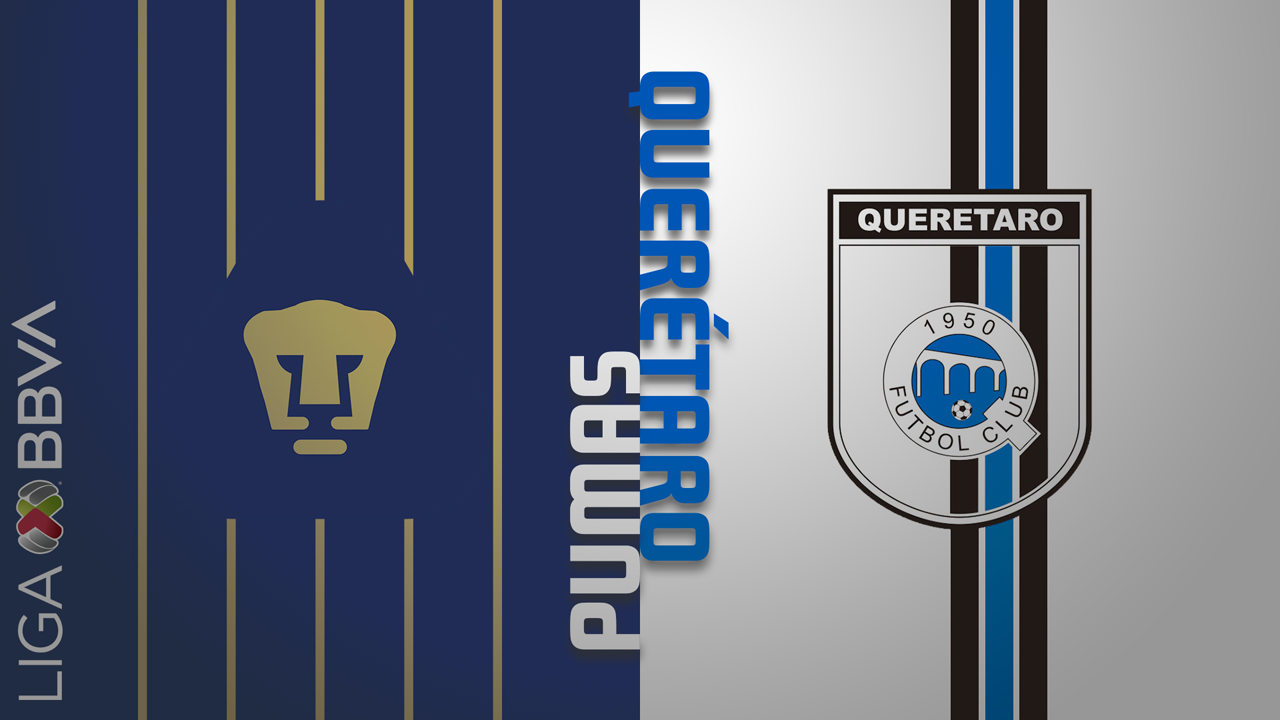 Pumas UNAM vs Querétaro poster