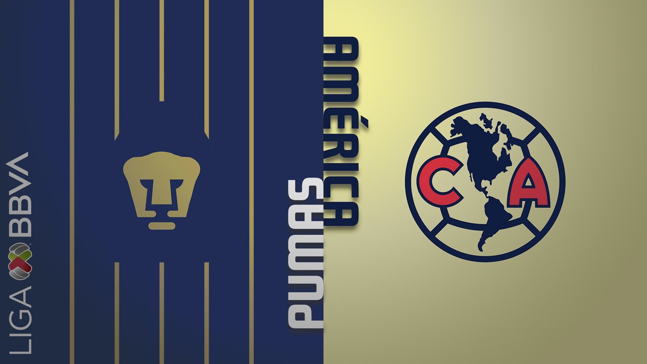 Pumas vs CF America poster
