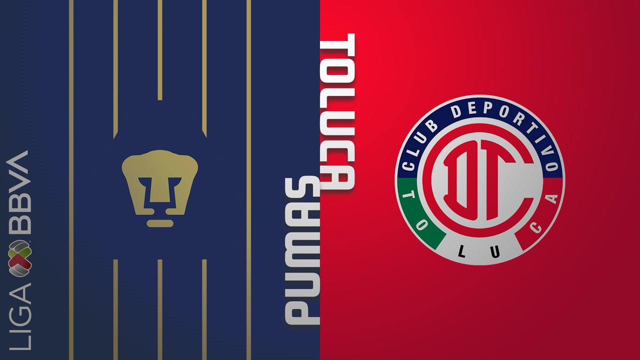 Pumas vs Toluca poster