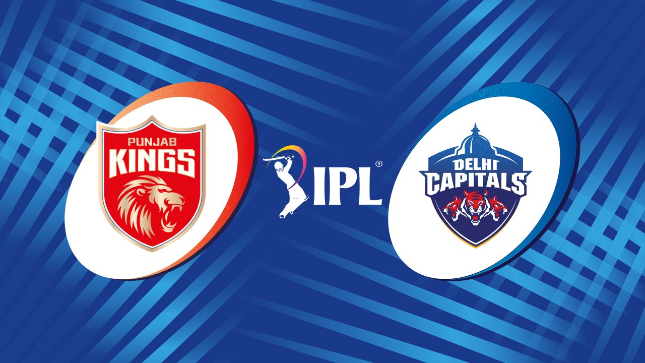 Punjab Kings vs Delhi Capitals poster
