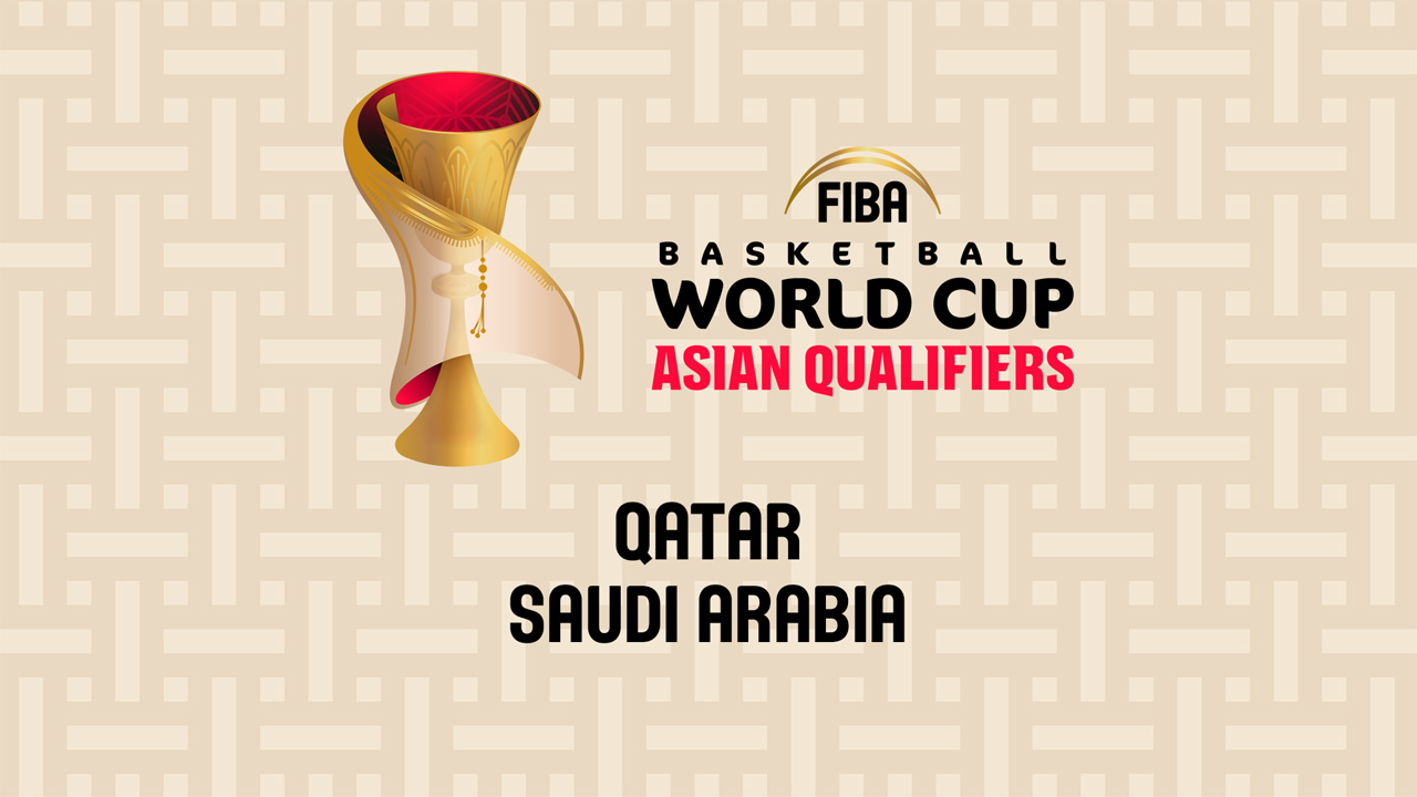 Qatar Basketball vs Saudi Arabia Basketball poster