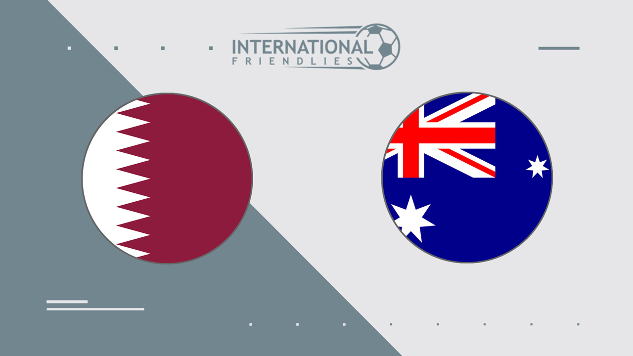 Qatar vs Australia poster