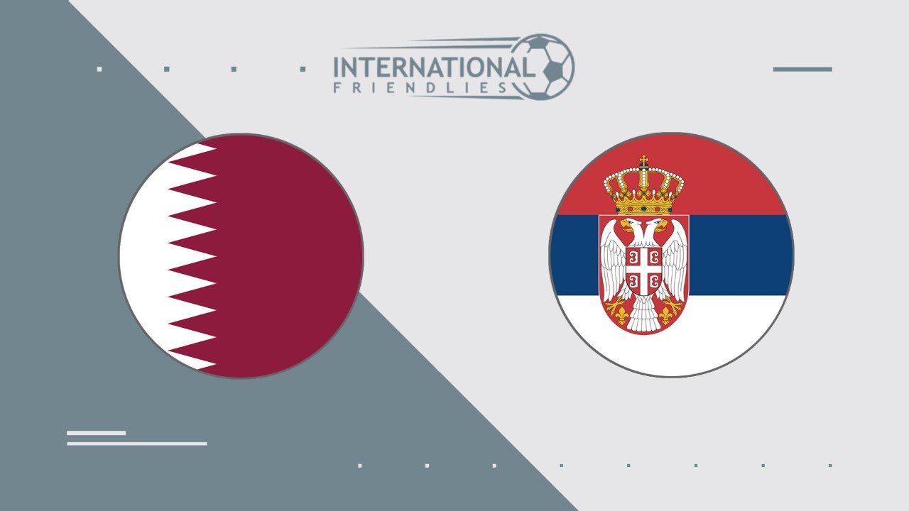 Qatar vs Serbia poster