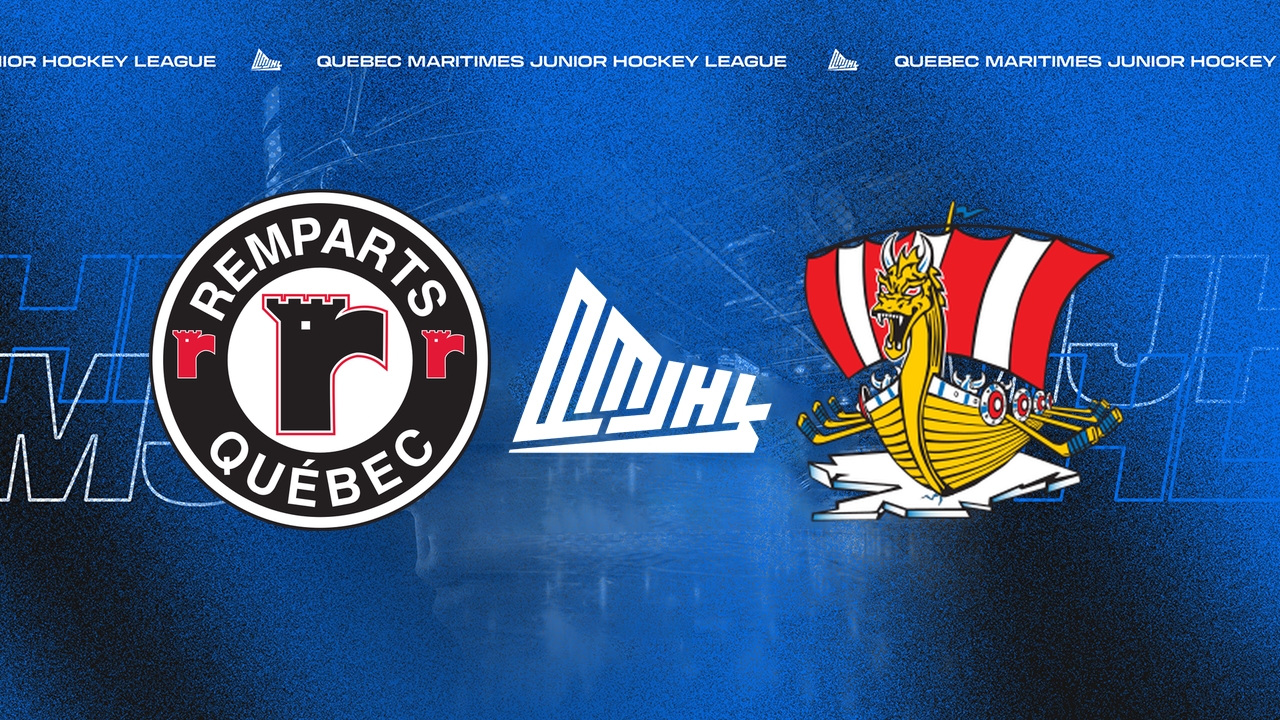 Quebec Remparts vs Baie-Comeau Drakkar poster