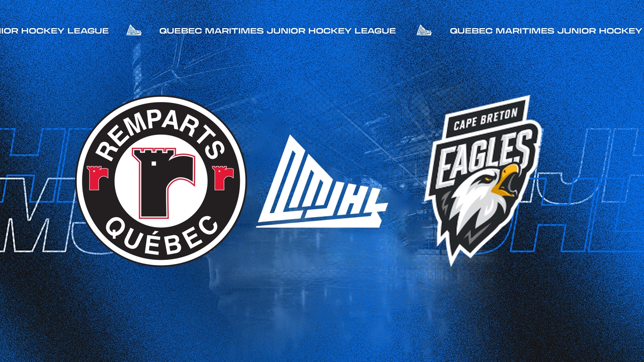 Quebec Remparts vs Cape Breton Eagles poster