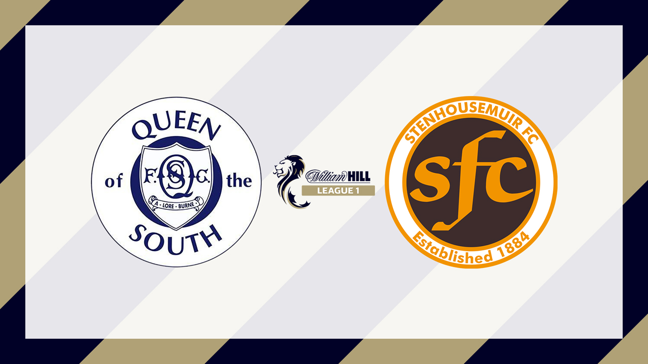 Queen of the South vs Stenhousemuir poster