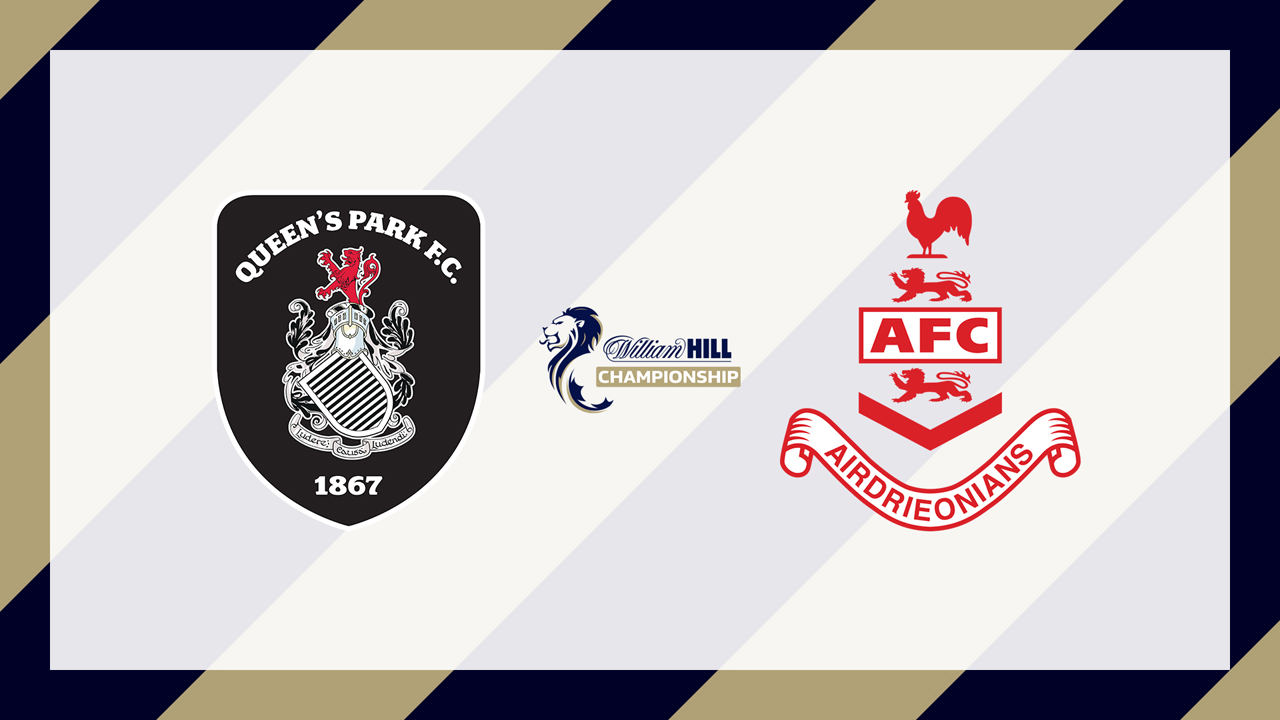 Queen's Park vs Airdrieonians poster