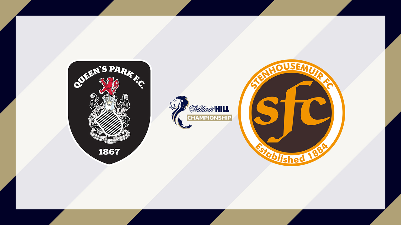 Queen's Park vs Stenhousemuir poster