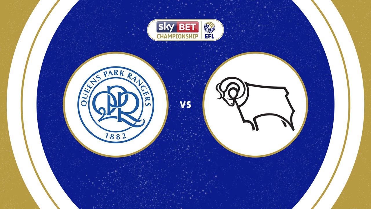 Queens Park Rangers vs Derby County poster
