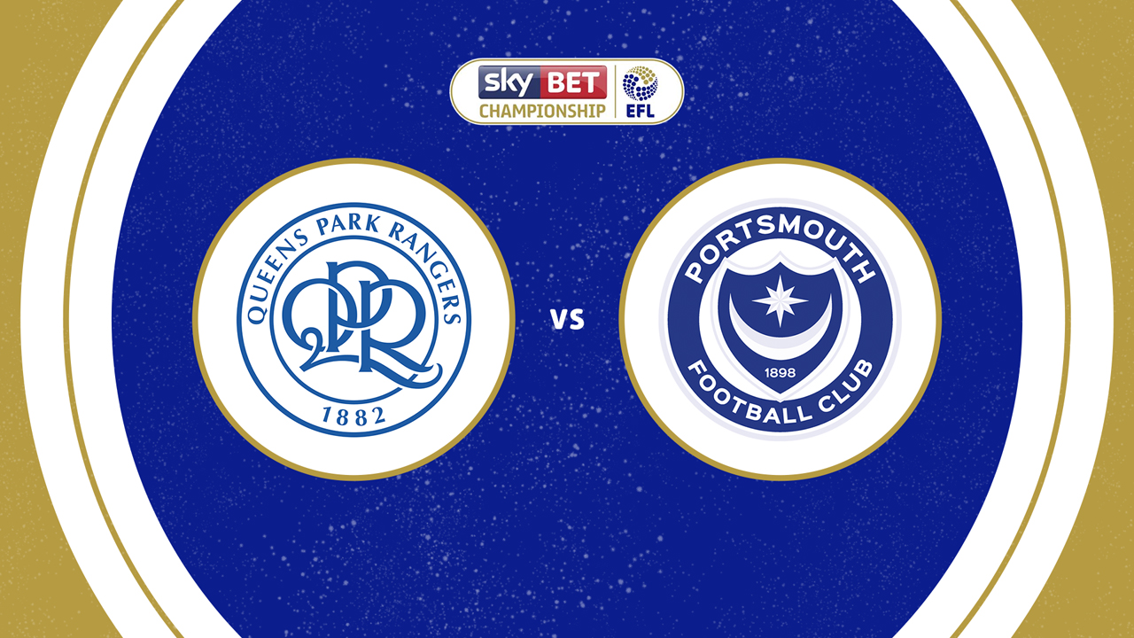 Queens Park Rangers vs Portsmouth poster