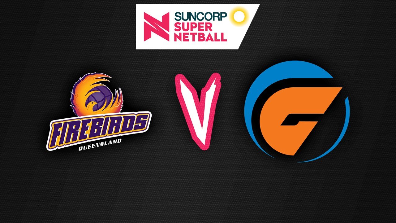 Queensland Firebirds vs Giants Netball poster