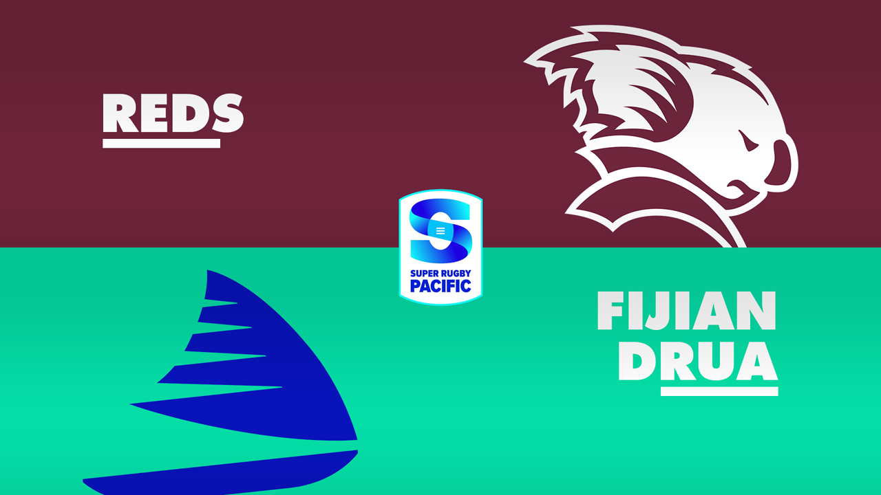 Queensland Reds vs Fijian Drua poster
