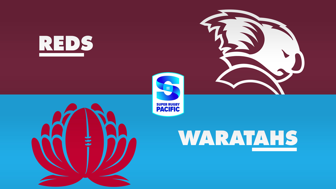 Queensland Reds vs New South Wales Waratahs poster
