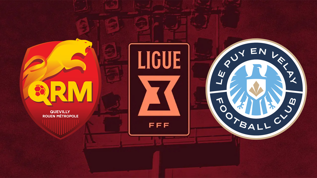 Quevilly-Rouen Métropole vs Le Puy-en-Velay poster