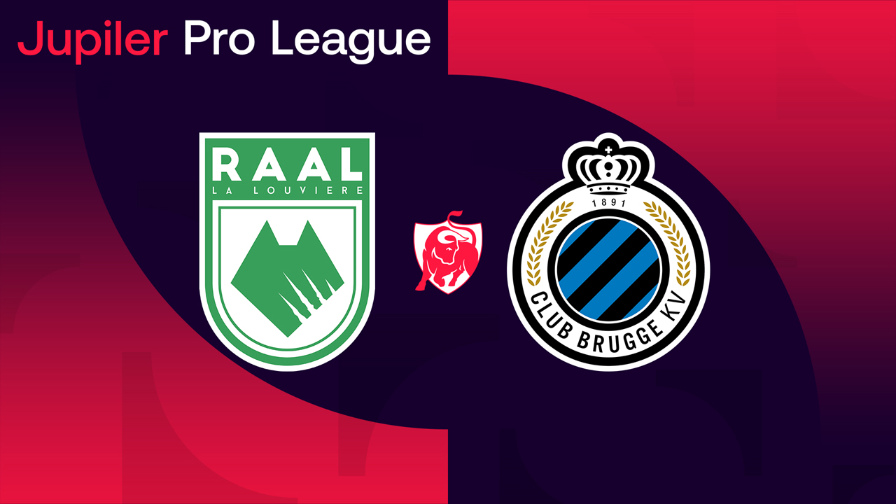 RAAL La Louvière vs Club Brugge poster