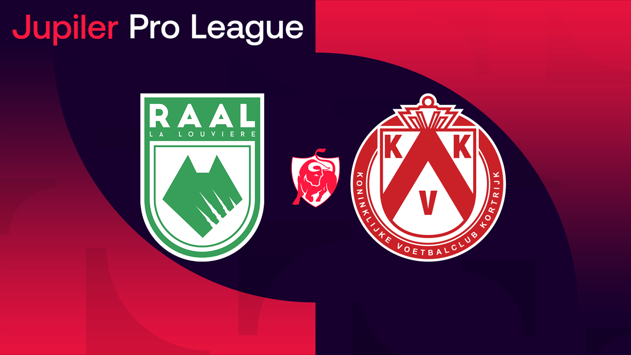 RAAL La Louvière vs Kortrijk poster