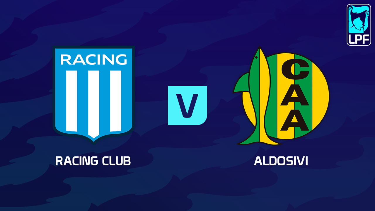Racing Club vs Aldosivi poster