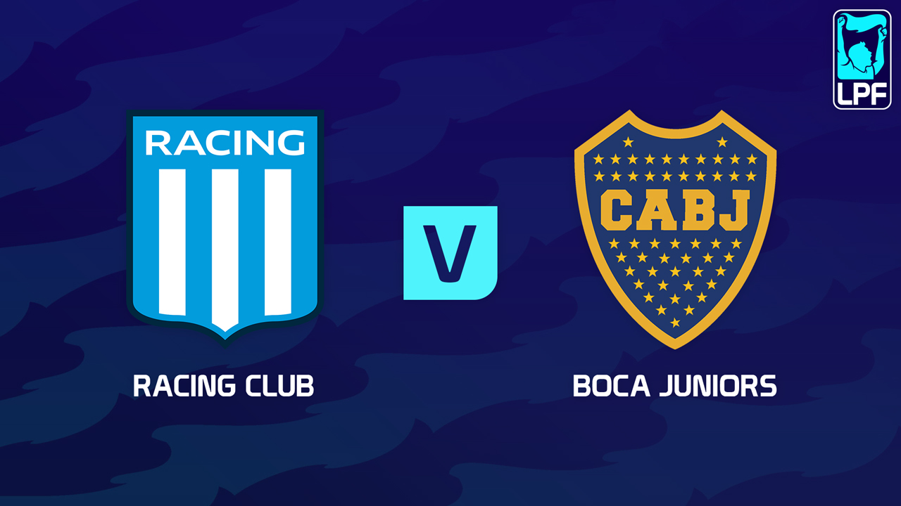 Racing Club vs Boca Juniors poster
