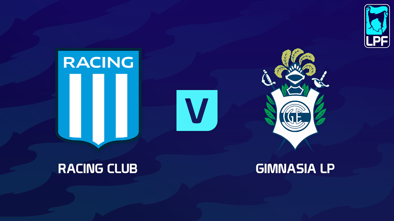 Racing Club vs Gimnasia y Esgrima de La Plata poster