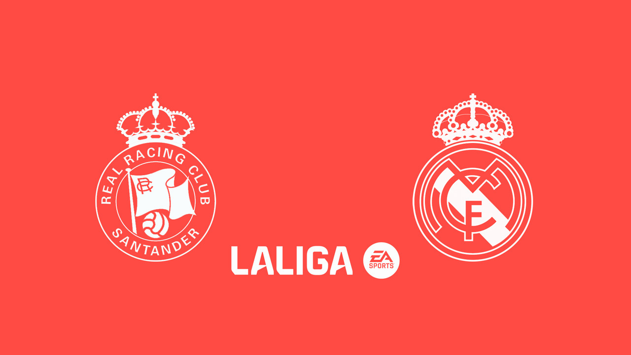 Racing de Santander vs Real Madrid poster