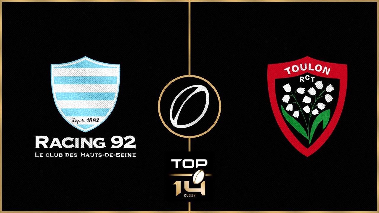 Racing Métro 92 vs RC Toulonnais poster