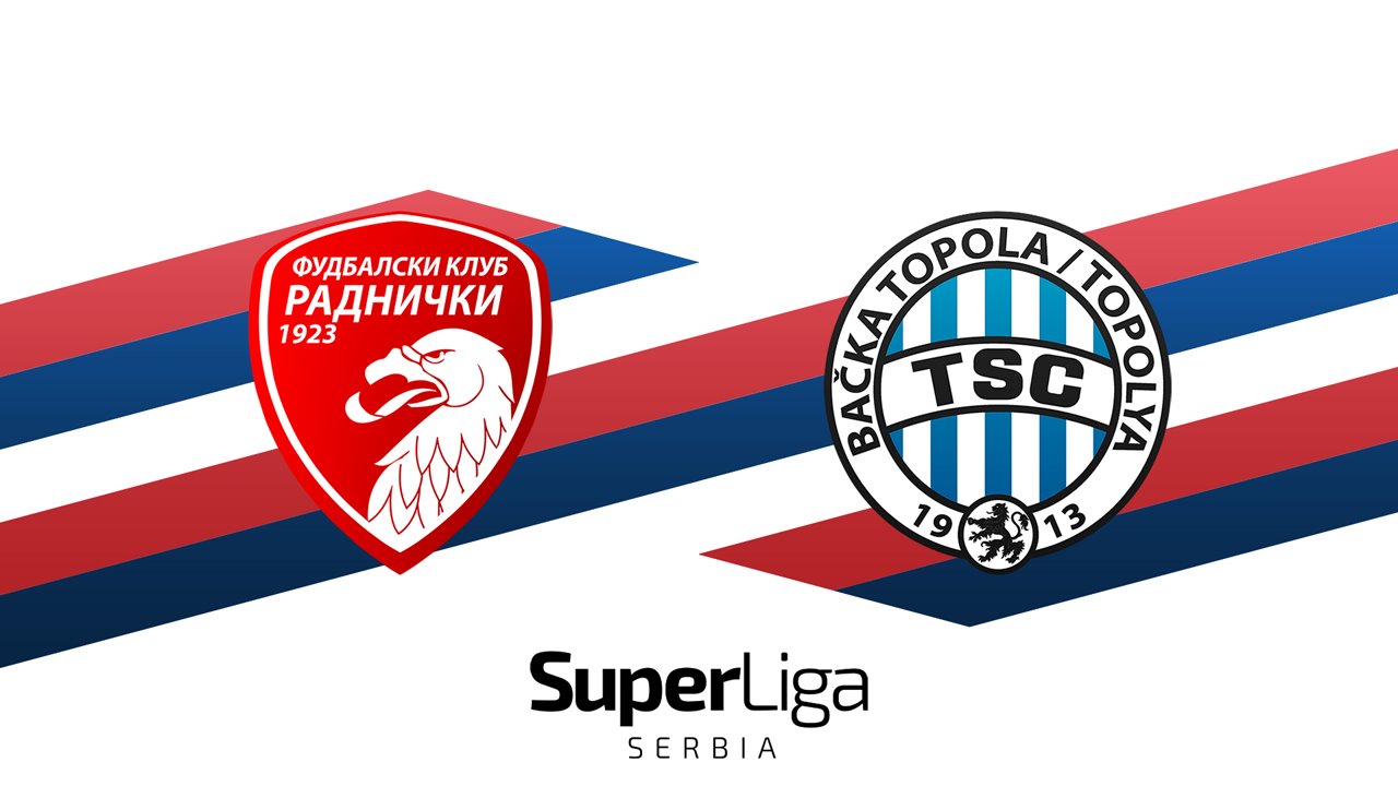 Radnički 1923 vs TSC Bačka Topola poster