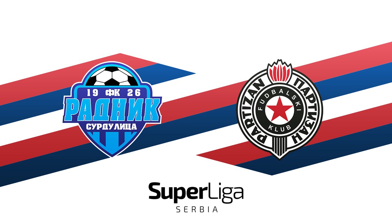 Radnik Surdulica vs Partizan Belgrade poster