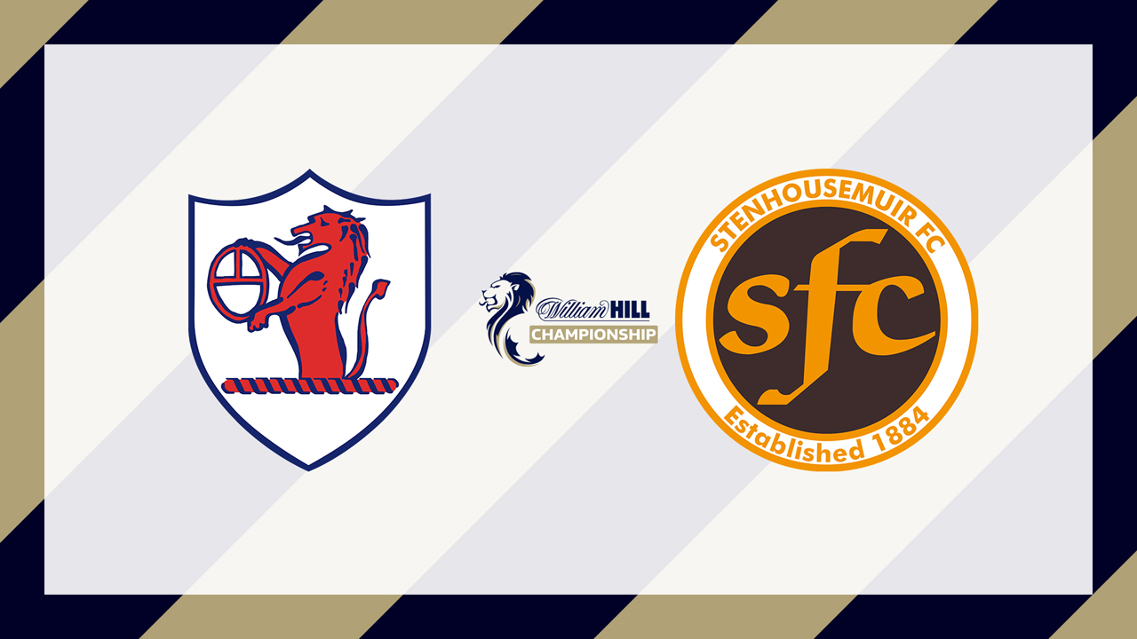 Raith Rovers vs Stenhousemuir poster