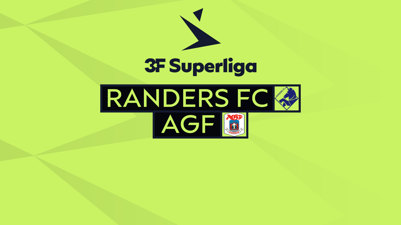Randers FC vs AGF Aarhus poster