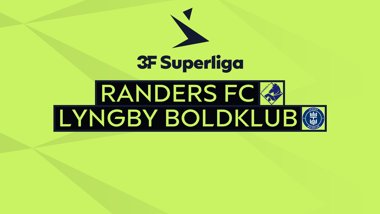 Randers FC vs Lyngby poster