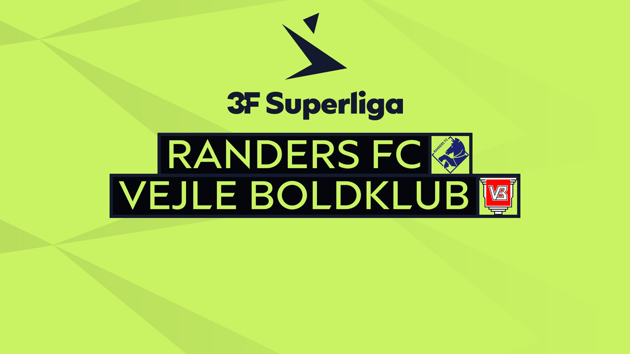 Randers FC vs Vejle poster