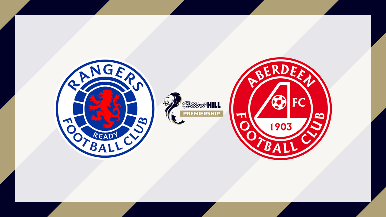 Rangers vs Aberdeen poster