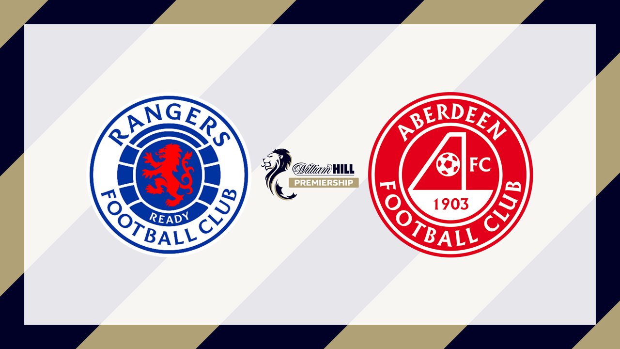 Rangers vs Aberdeen poster