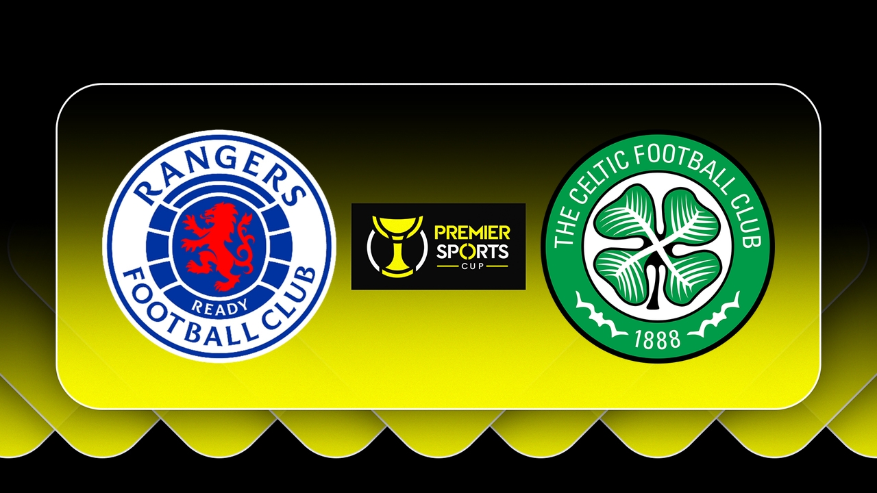 Rangers vs Celtic poster
