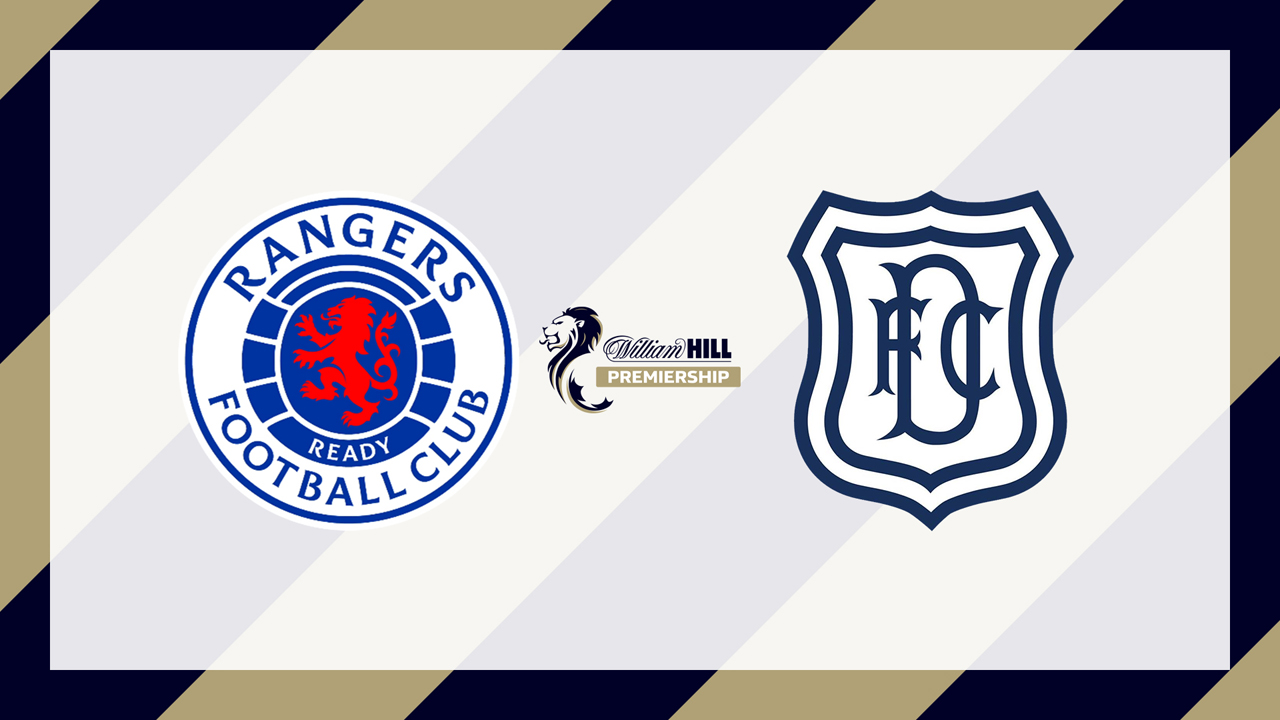 Rangers vs Dundee poster