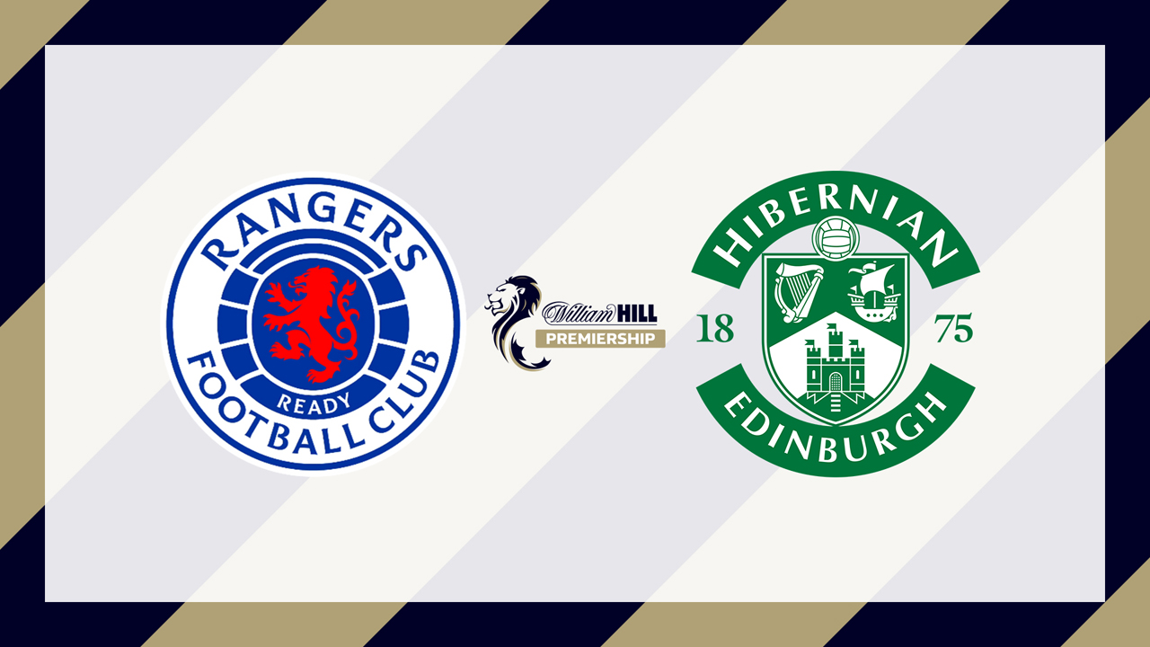 Rangers vs Hibernian poster