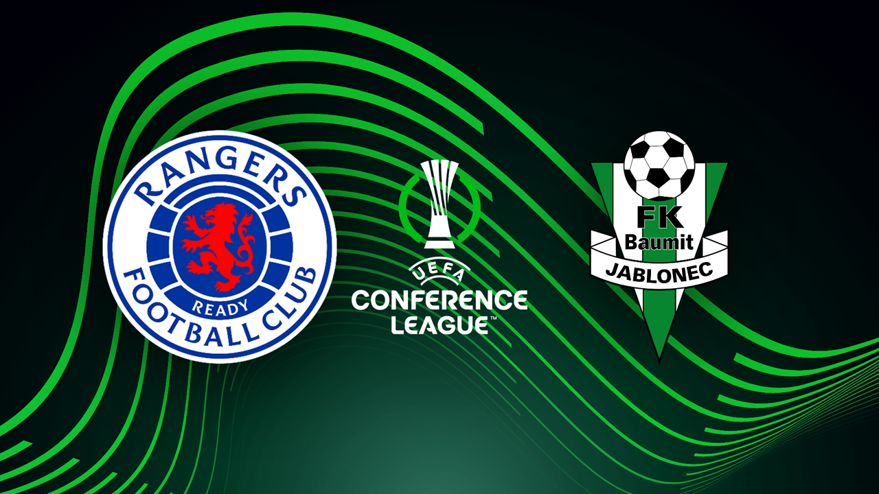 Rangers vs Jablonec poster