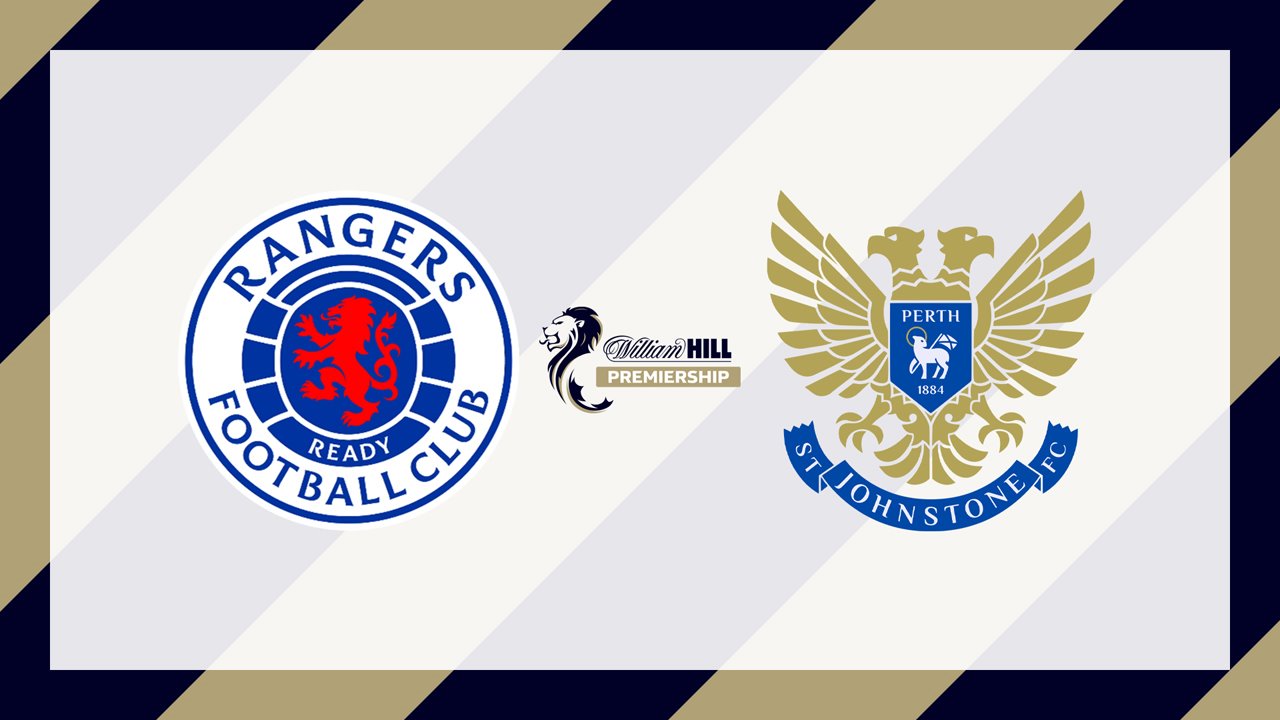 Rangers vs St Johnstone poster